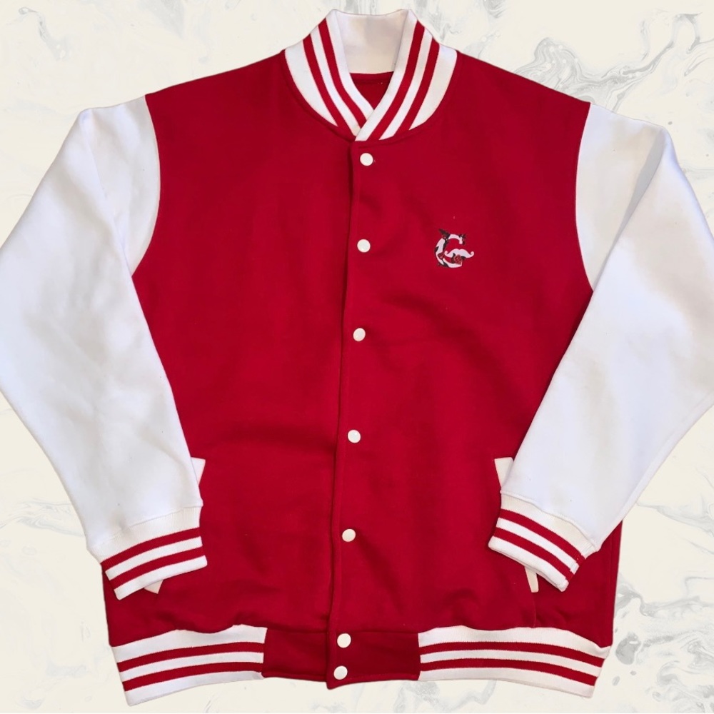 Gentleman Apparels Red and White Jacket